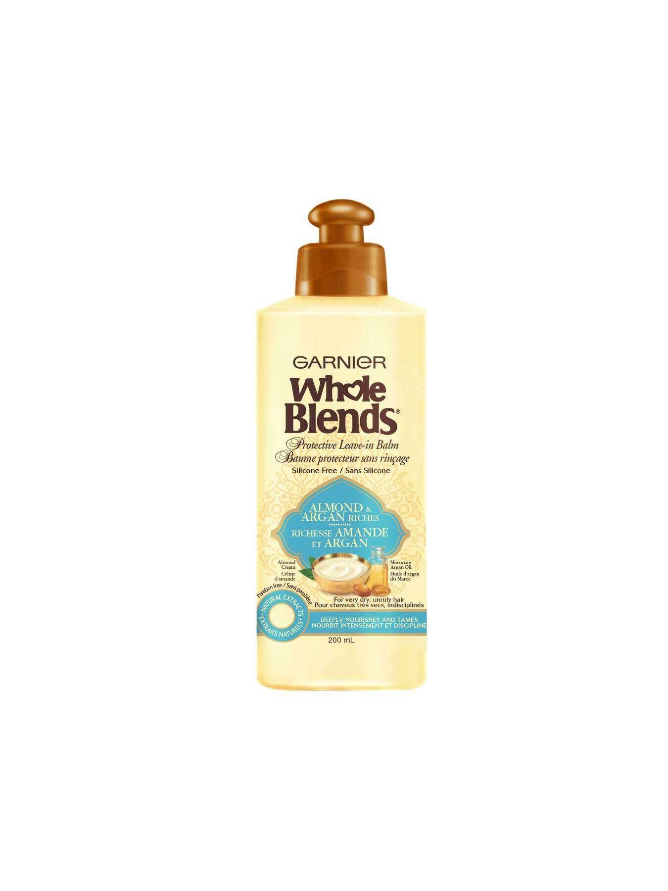 garnier hair mask whole blends almond argan riches leavein hair balm 200 ml 3600542206716 t1